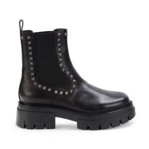 Ash Lenny Studded Leather Chelsea Boots
38 (8) Black
Like New!
RETAIL: $385 Saks
